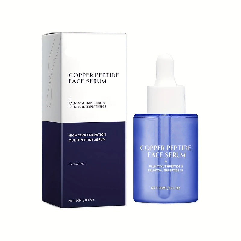 Copper Peptide Facial Essence, Moisturizing, Tightening Facial Contour, Mild, Easy To Absorb, Smooth Facial Skin, Suitable For All Skin Types