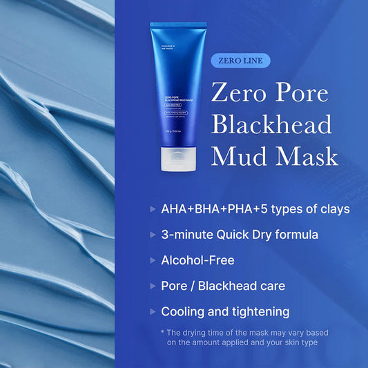 Medicube Zero Pore T Blackhead Mud Facial Mask - Skin Cooling & Pore Tightening.Mud Mask 3.52 oz
