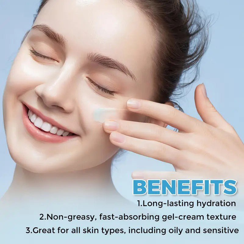 ColorChoice HyaluronicAcid Cream - Light Texture - Gives Deep Care to Your FaceNot Greasy Or Heavy - Quickly Blends Into Your Face - forYou to Create The Perfect Facial Condition -Women LoveLight Beige Care -Morning And Evening Use