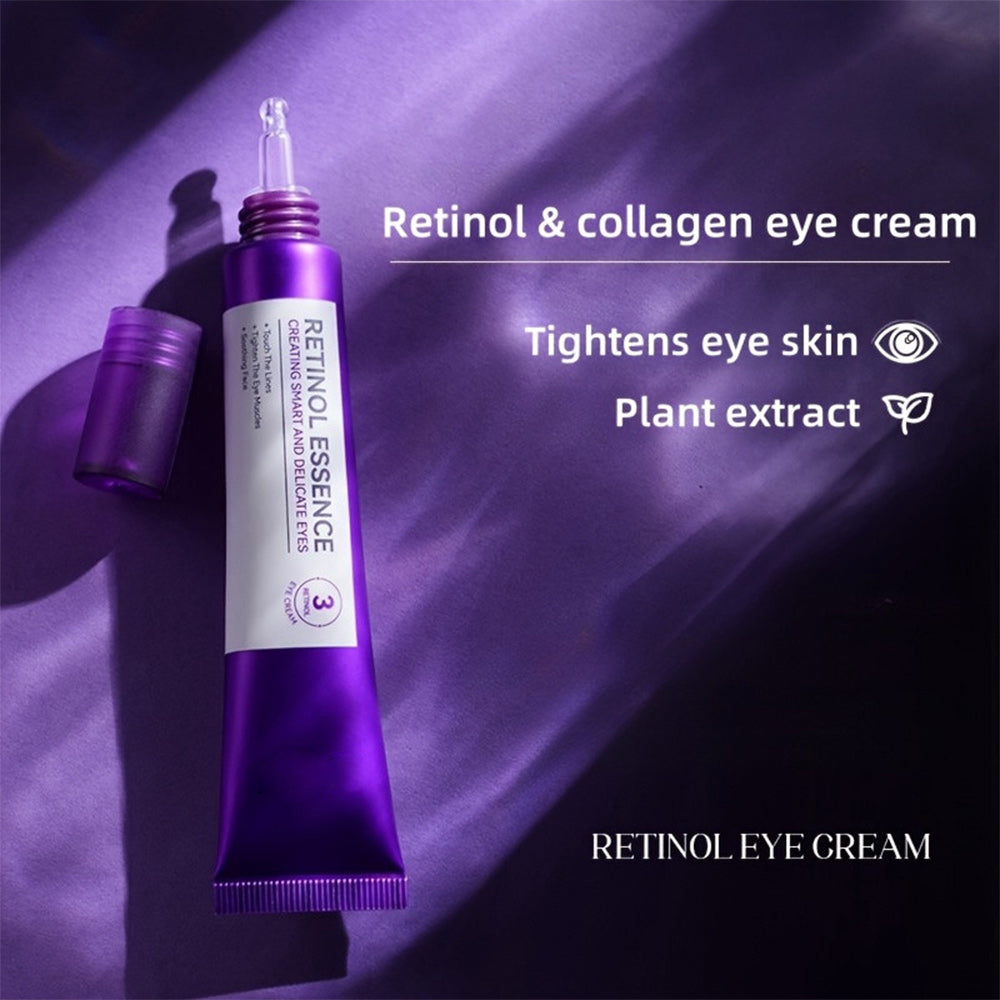 XSW Retinol & CollagenNo import chargesEye Cream with Hexapeptide & Centella Asiatica - GentleMoisturizing & Firming, Smooths Fine Lines, Hyaluronic AcidInfused, Hypoallergenic for All Skin Types, 30g, Skin FirmingCream