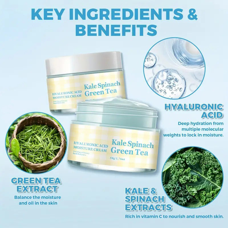 ColorChoice HyaluronicAcid Cream - Light Texture - Gives Deep Care to Your FaceNot Greasy Or Heavy - Quickly Blends Into Your Face - forYou to Create The Perfect Facial Condition -Women LoveLight Beige Care -Morning And Evening Use