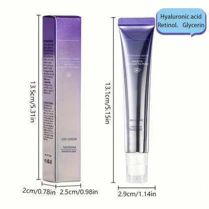3pcs Eye Cream Skincare,Hyaluronic Acid & Glycerin Enriched, Moisturizing Firm SkinFirming Serum For All Skin Types For Women Daily Eye Care