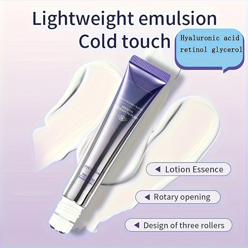 3pcs Eye Cream Skincare,Hyaluronic Acid & Glycerin Enriched, Moisturizing Firm SkinFirming Serum For All Skin Types For Women Daily Eye Care