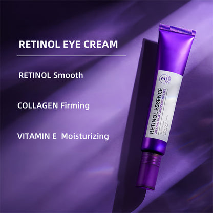 XSW Retinol & CollagenNo import chargesEye Cream with Hexapeptide & Centella Asiatica - GentleMoisturizing & Firming, Smooths Fine Lines, Hyaluronic AcidInfused, Hypoallergenic for All Skin Types, 30g, Skin FirmingCream
